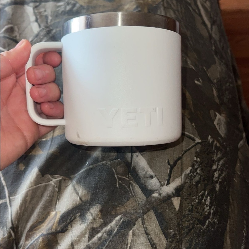 YETI Stainless Steel White Mug